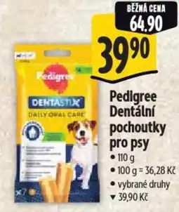 Albert Pedigree Dentální pochoutky pro psy nabídka