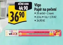 Albert Vigo Papír na pečení nabídka