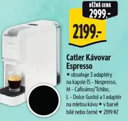 Albert Catler Kávovar Espresso nabídka