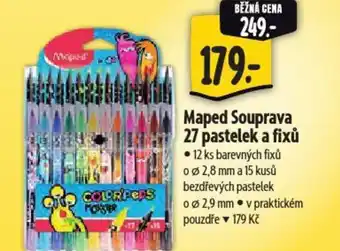 Albert Maped Souprava 27 pastelek a fixů nabídka