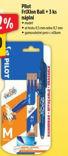Albert Pilot Frixion Ball +3 ks náplní nabídka