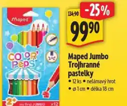 Albert Maped Jumbo Trojhranné pastelky nabídka