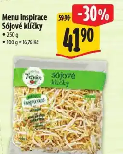Albert Menu inspirace Sójové klíčky nabídka