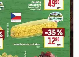 Billa Kukuřice cukorvá klas nabídka