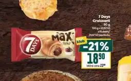 Billa 7days croissant nabídka