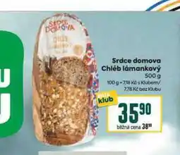 Billa Chléb lámankový nabídka