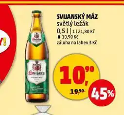 Penny Market Pivo svijanský máz nabídka
