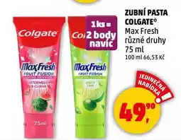 Penny Market Colgate zubní pasta nabídka