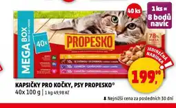 Penny Market Propesko kapsičky pro kočky nabídka