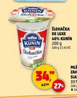 Penny Market Kunín šlehačka de luxe nabídka