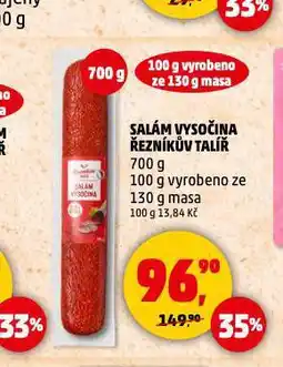Penny Market Salám vysočina nabídka