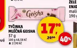 Penny Market Geisha mléčná tyčinka nabídka