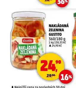 Penny Market Gustito nakládaná zelenina nabídka