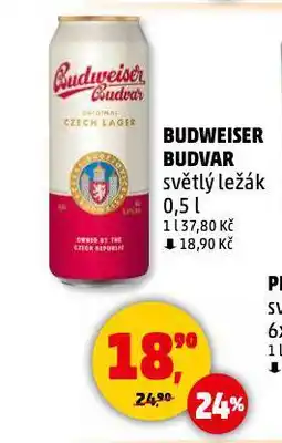 Penny Market Pivo budweiser budvar nabídka