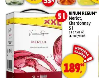 Penny Market Vinum regum merlot nabídka