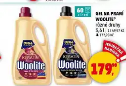 Penny Market Woolite prací gel nabídka