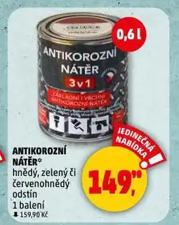 Penny Market Antikorozní nátěr nabídka