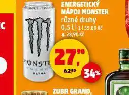 Penny Market Monster energy drink nabídka