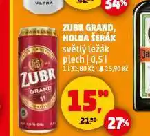 Penny Market Pivo zubr nabídka