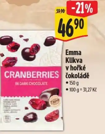 Albert Emma Klikva v hořké v čokoládě nabídka