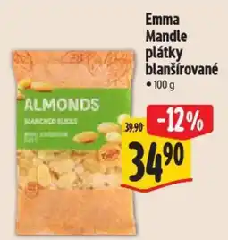 Albert Emma Mandle plátky blanšírované nabídka