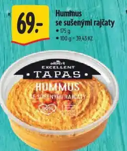 Albert Hummus se sušenými rajčaty nabídka
