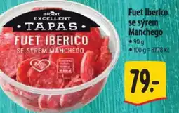 Albert Fuet Iberico se sýrem Manchego nabídka