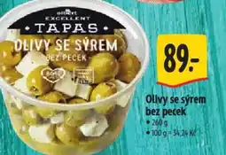 Albert Olivy se sýrem bez pecek nabídka