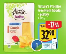 Albert Nature's Promise Free From Gouda - plátky nabídka