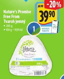 Albert Nature's Promise Free From Tvaroh jemný nabídka
