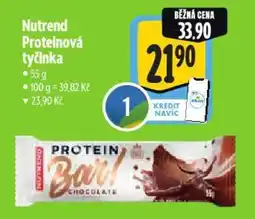 Albert Nutrend Proteinová tyčinka nabídka
