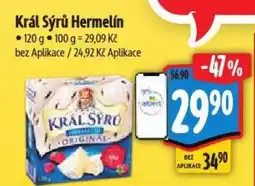 Albert Král Sýrů Hermelín nabídka