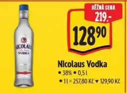 Albert Nicolaus Vodka nabídka