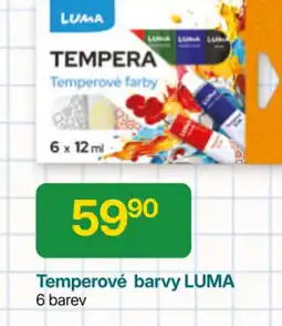 Hruška Temperové barvy LUMA nabídka