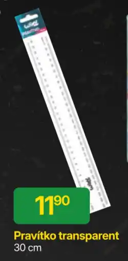 Hruška Pravítko transparent nabídka