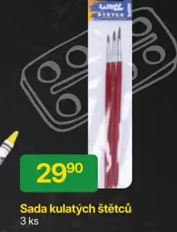 Hruška Sada kulatých štětců nabídka