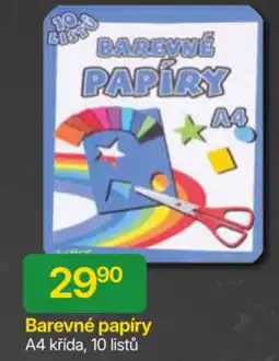 Hruška Barevné papíry nabídka