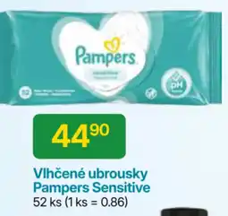 Hruška Vlhčené ubrousky Pampers Sensitive nabídka