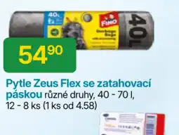Hruška Pytle Zeus Flex se zatahovací páskou nabídka