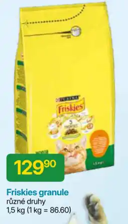Hruška Friskies granule nabídka
