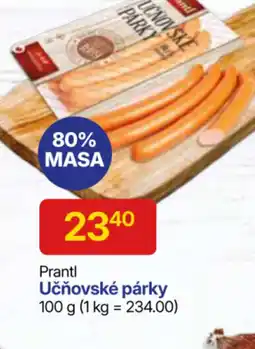 Hruška Prantl Učňovské párky nabídka