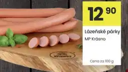 Kubík potraviny Lázeňské párky nabídka