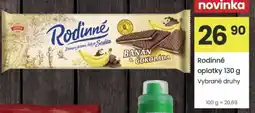 Kubík potraviny Rodinné oplatky nabídka