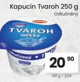 Kubík potraviny Kapucín Tvaroh nabídka