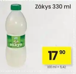 Kubík potraviny Zákys nabídka