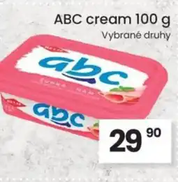 Kubík potraviny ABC cream nabídka