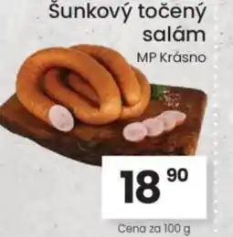 Kubík potraviny Šunkový točený salám nabídka