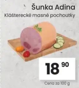 Kubík potraviny Šunka Adina nabídka