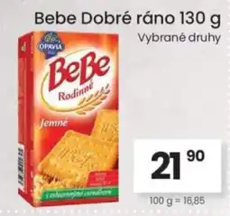 Kubík potraviny Bebe Dobré ráno nabídka