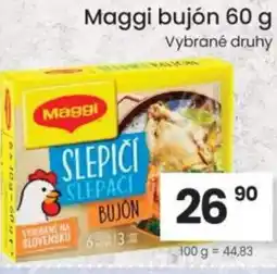 Kubík potraviny Maggi bujón nabídka